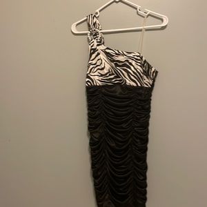 City triangles one strap formal dress. Medium